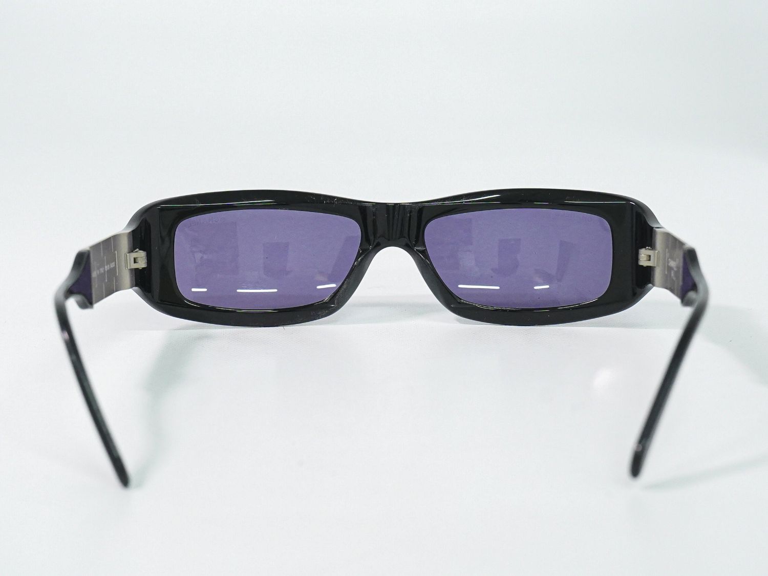 本物 シャネル CHANEL ロゴ サングラス アイウェア プラスチック