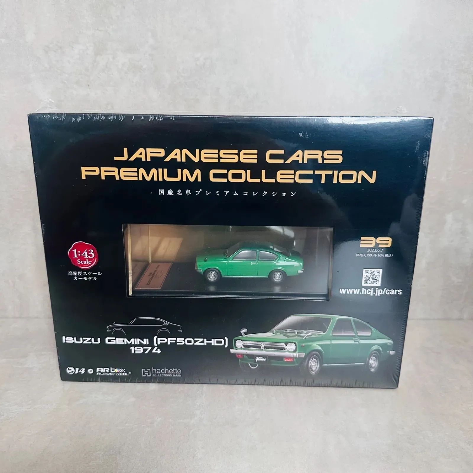 未開封 アシェット 1/43 国産名車プレミアムコレクション ISUZU GEMINI