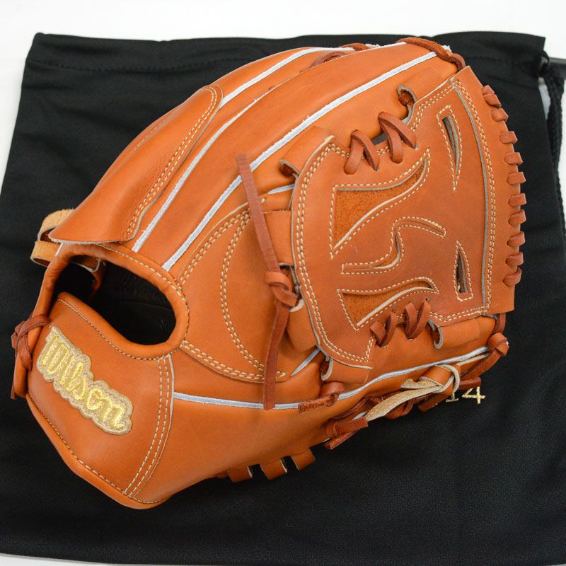 ウィルソン　Wilson オーダーグラブ　ピッチャー用　投手用　グラブ　中古 ウィルソン WILSON 硬式用 Wilson staff DUAL DB型 投手用 HWKBEADBM