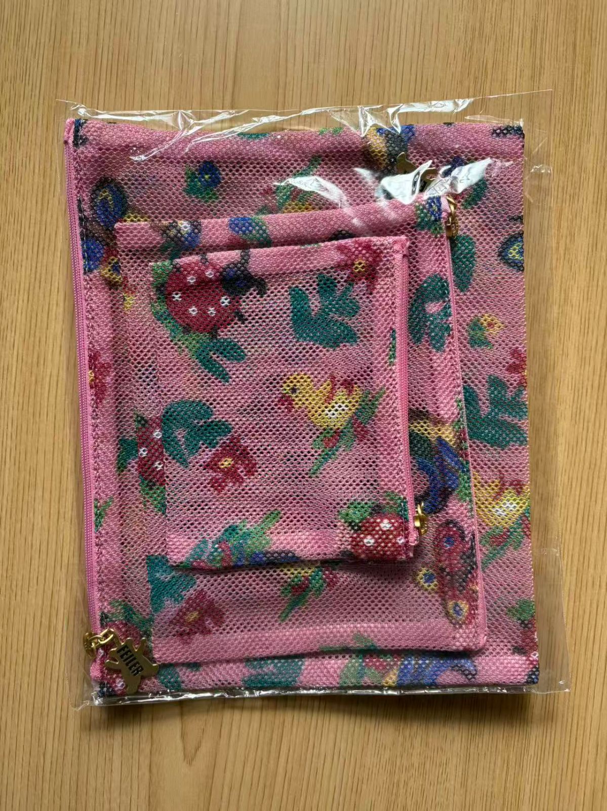 フェイラー ハイジ メッシュポーチ ピンク 【3点セット販売】 - メルカリ