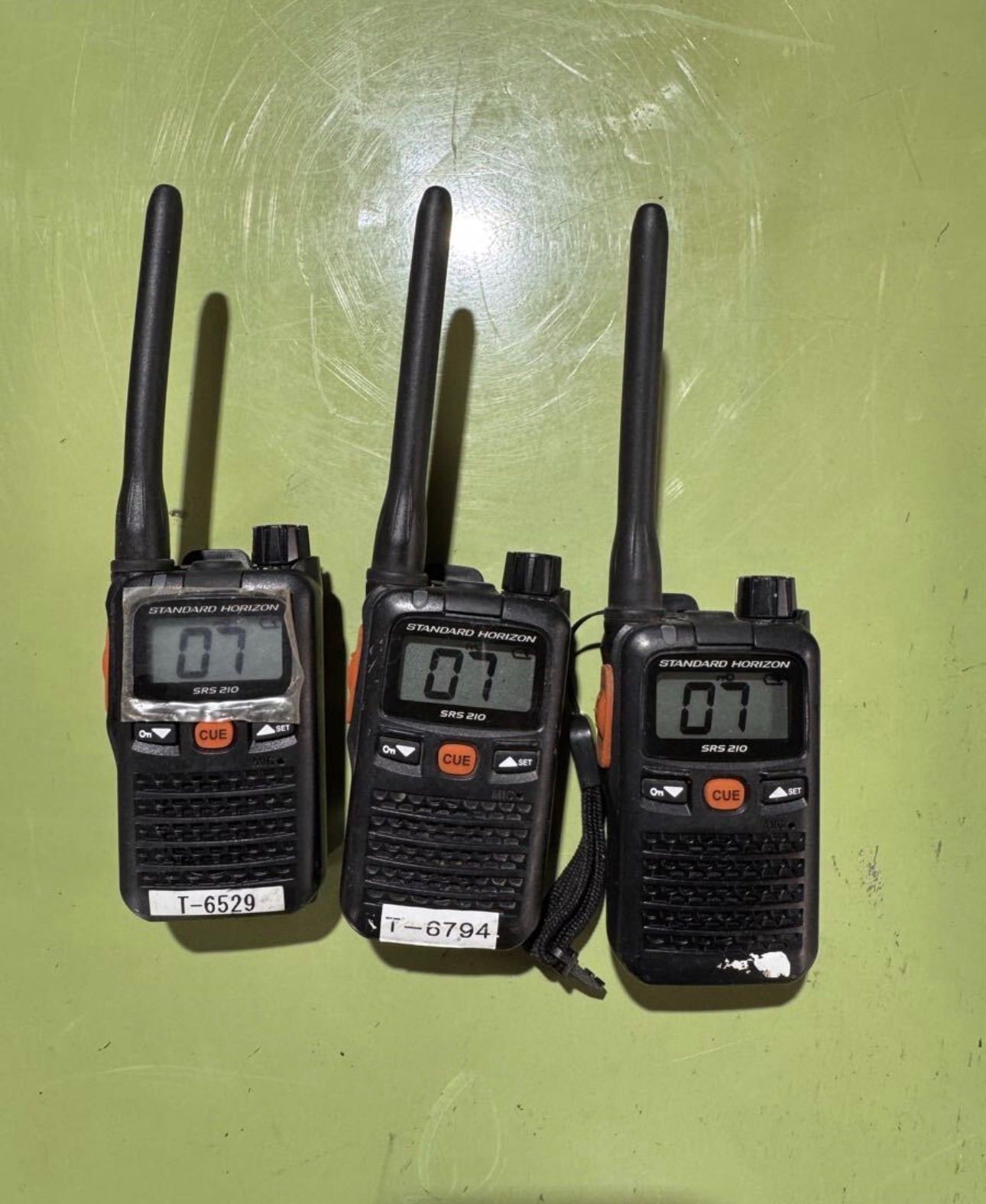 無線機 トランシーバー スタンダードホライゾン SRS210 3本セット