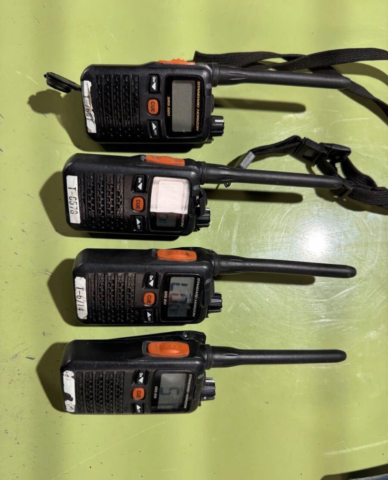 無線機 トランシーバー STANDARD スタンダード SRS210 SRS220 4本