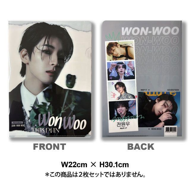 SEVENTEEN WONWOO (セブンティーン ウォヌ / セブチ) クリア