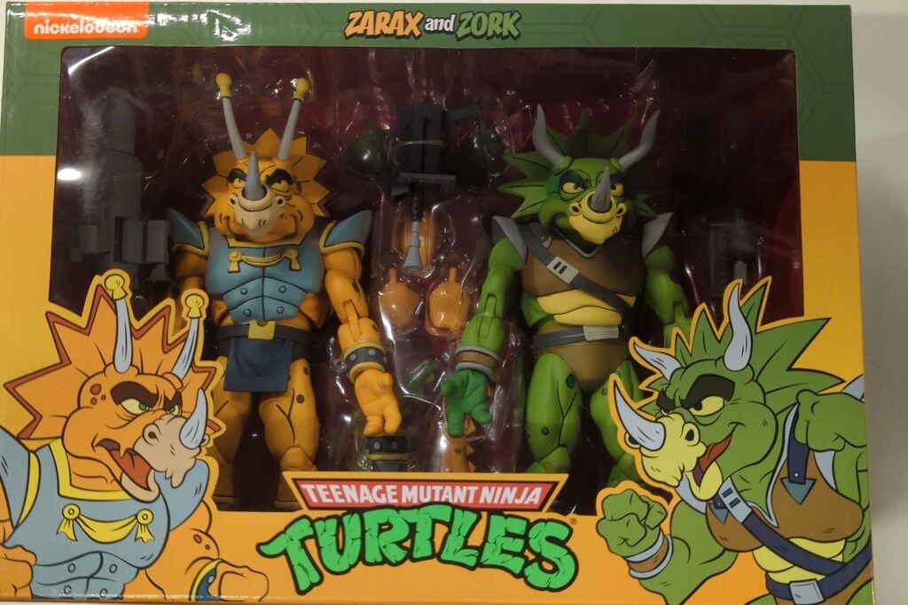 NECA (ACTION FIGURE) ZARAX AND ZORK 7インチ TEENAGE MUTANT NINJA