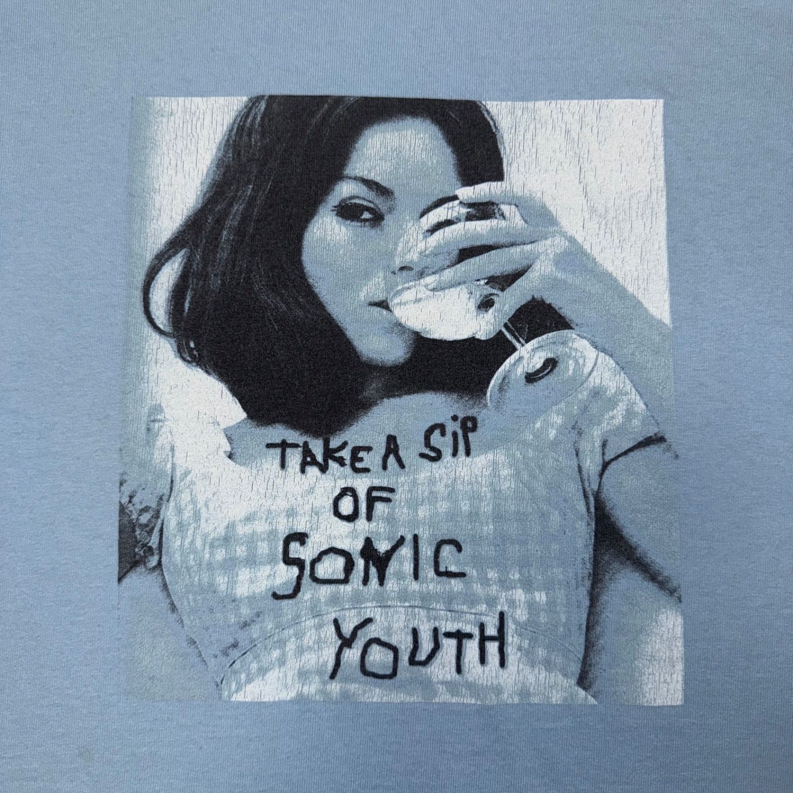 90s 00s SONIC YOUTH TAKE A SIP OF SONIC YOUTH SLATE Tシャツ キッズ 