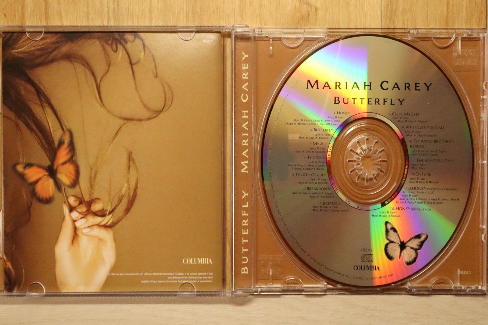 中古CD☆マライア・キャリー/Mariah Carey□ BUTTERFLY MARIAH CAREY