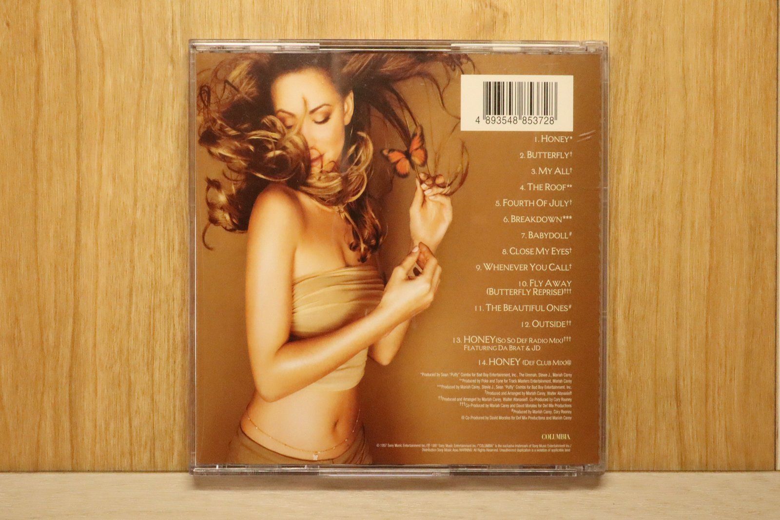 中古CD☆マライア・キャリー/Mariah Carey□ BUTTERFLY MARIAH CAREY