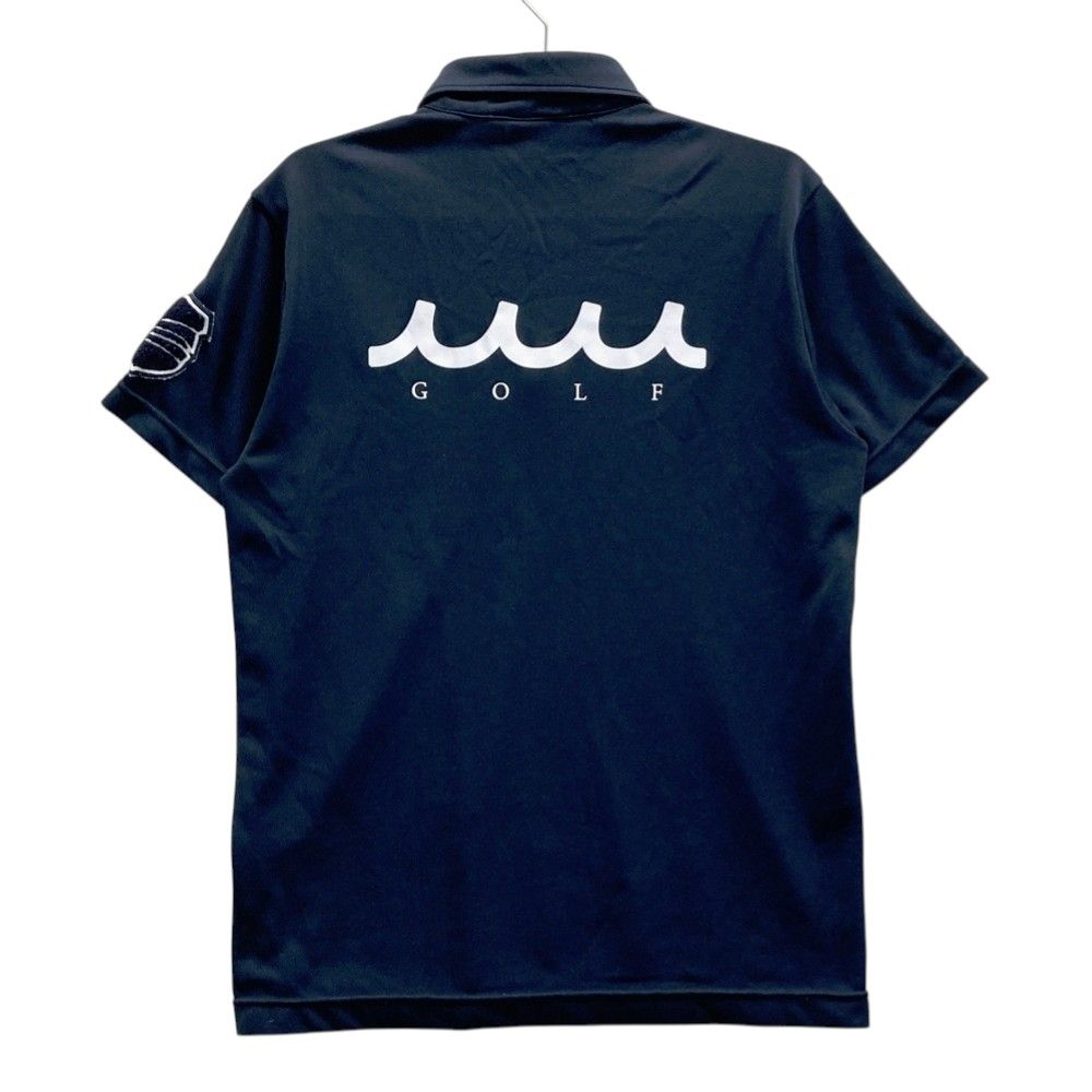 サイズ：M MUTA MARINE ムータマリン 半袖ポロシャツ ネイビー系
