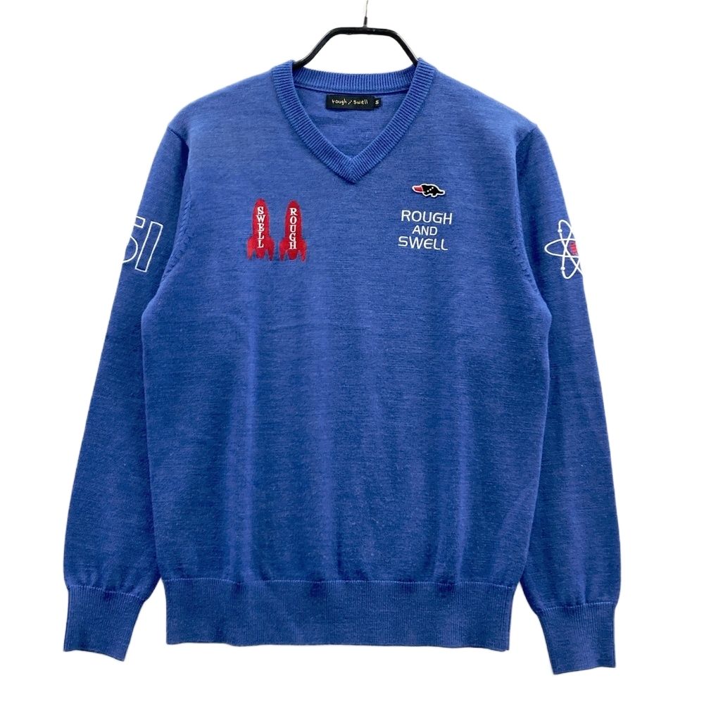 サイズ：S ROUGH&SWELL ラフアンドスウェル RSM-21271 ウール混 V