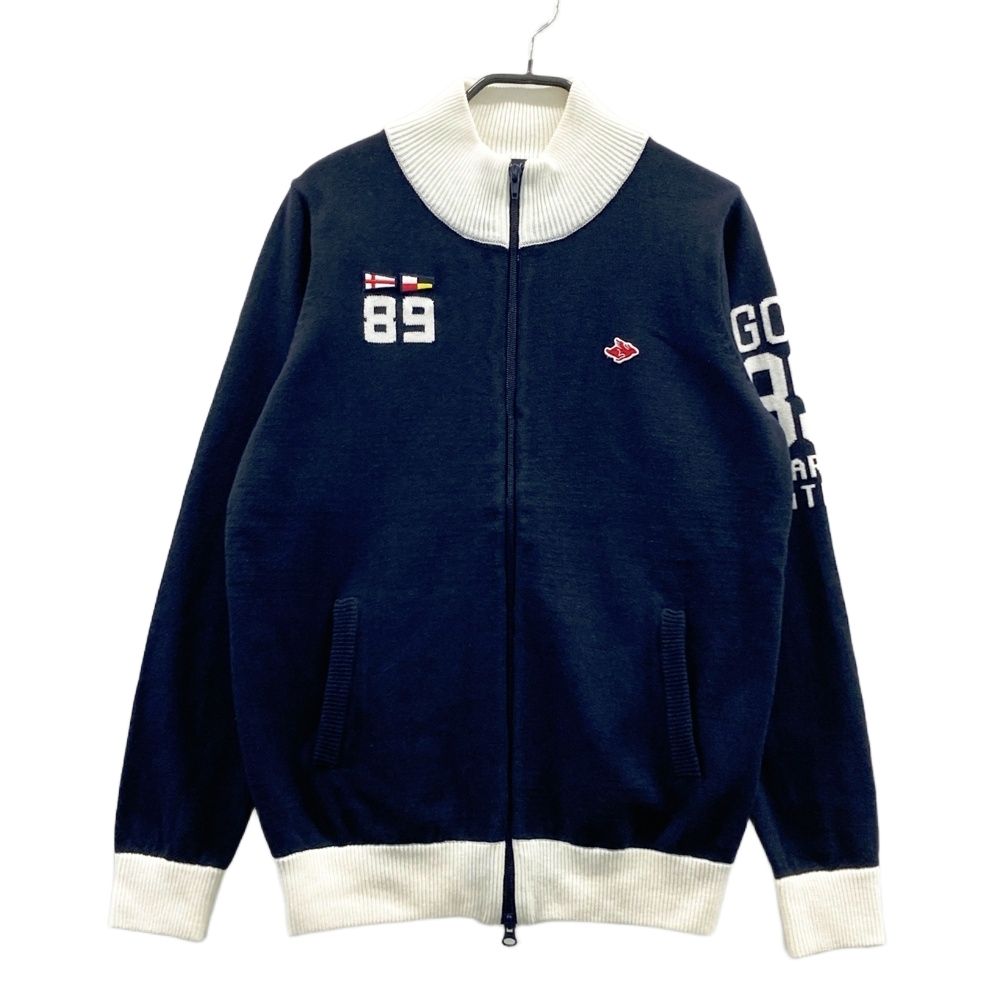 サイズ：2 PEARLY GATES パーリーゲイツ ニットジップジャケット