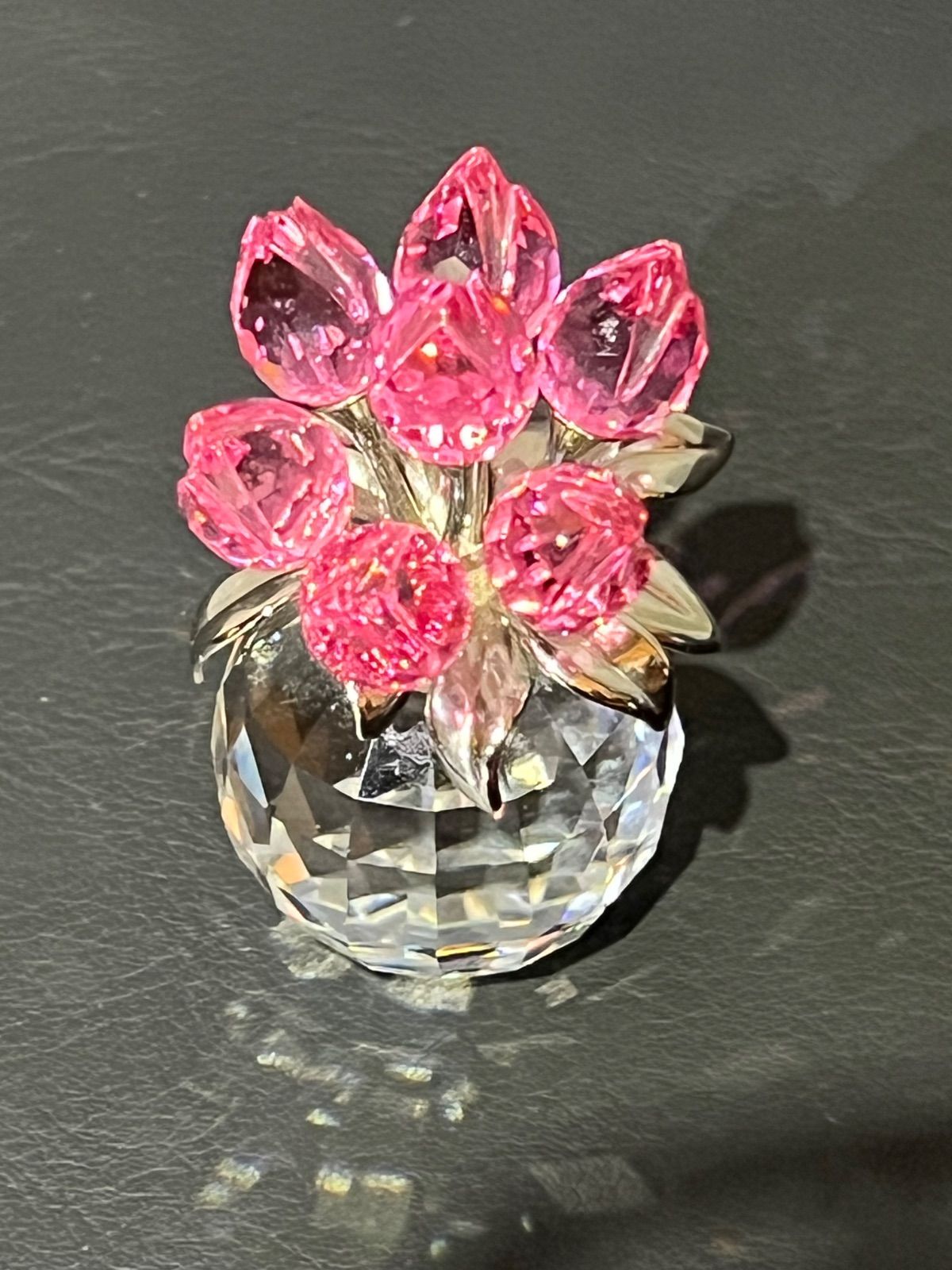 スワロフスキー フラワードリーム 赤いバラ | □ Import Swarovski 