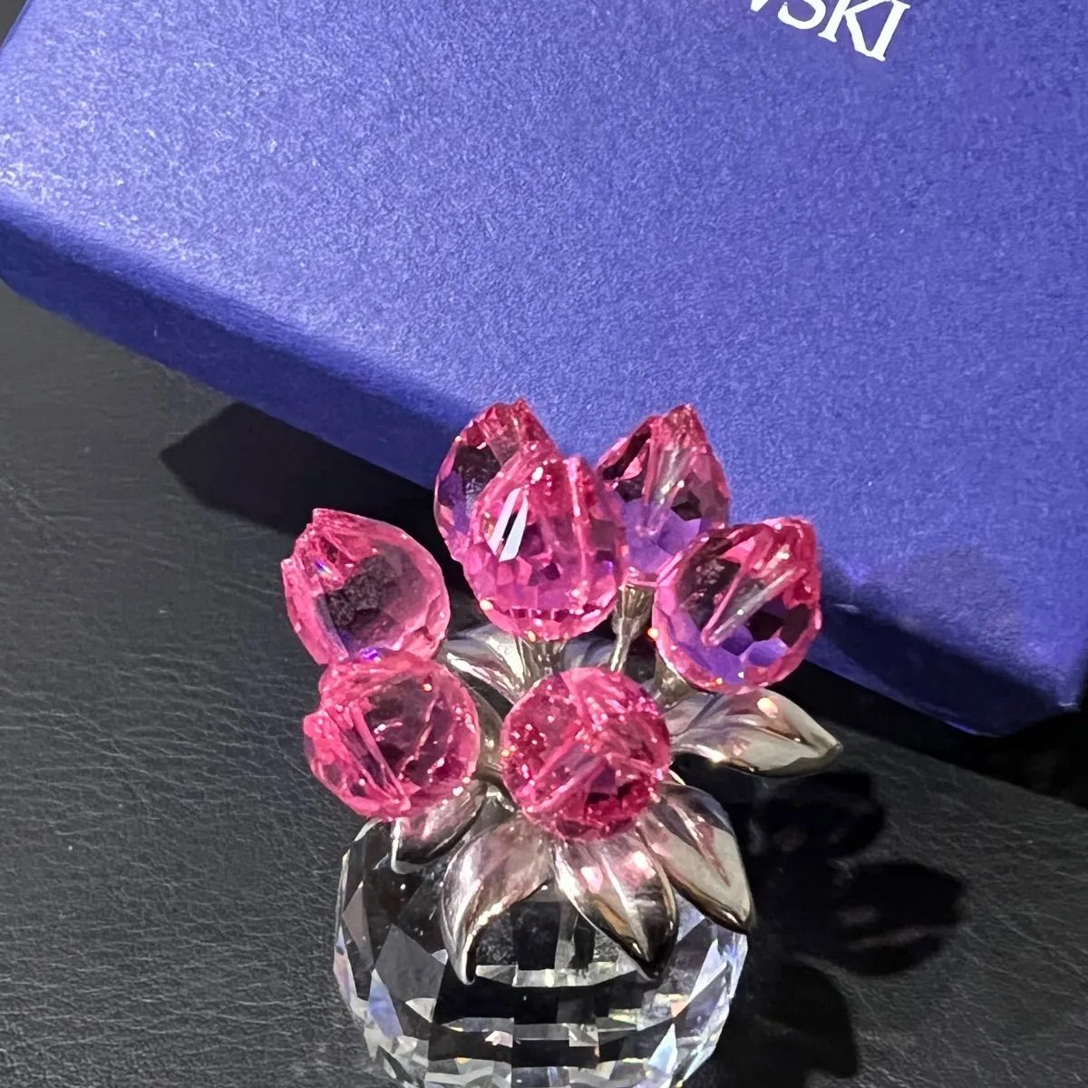 スワロフスキー フラワードリーム 赤いバラ | □ Import Swarovski 