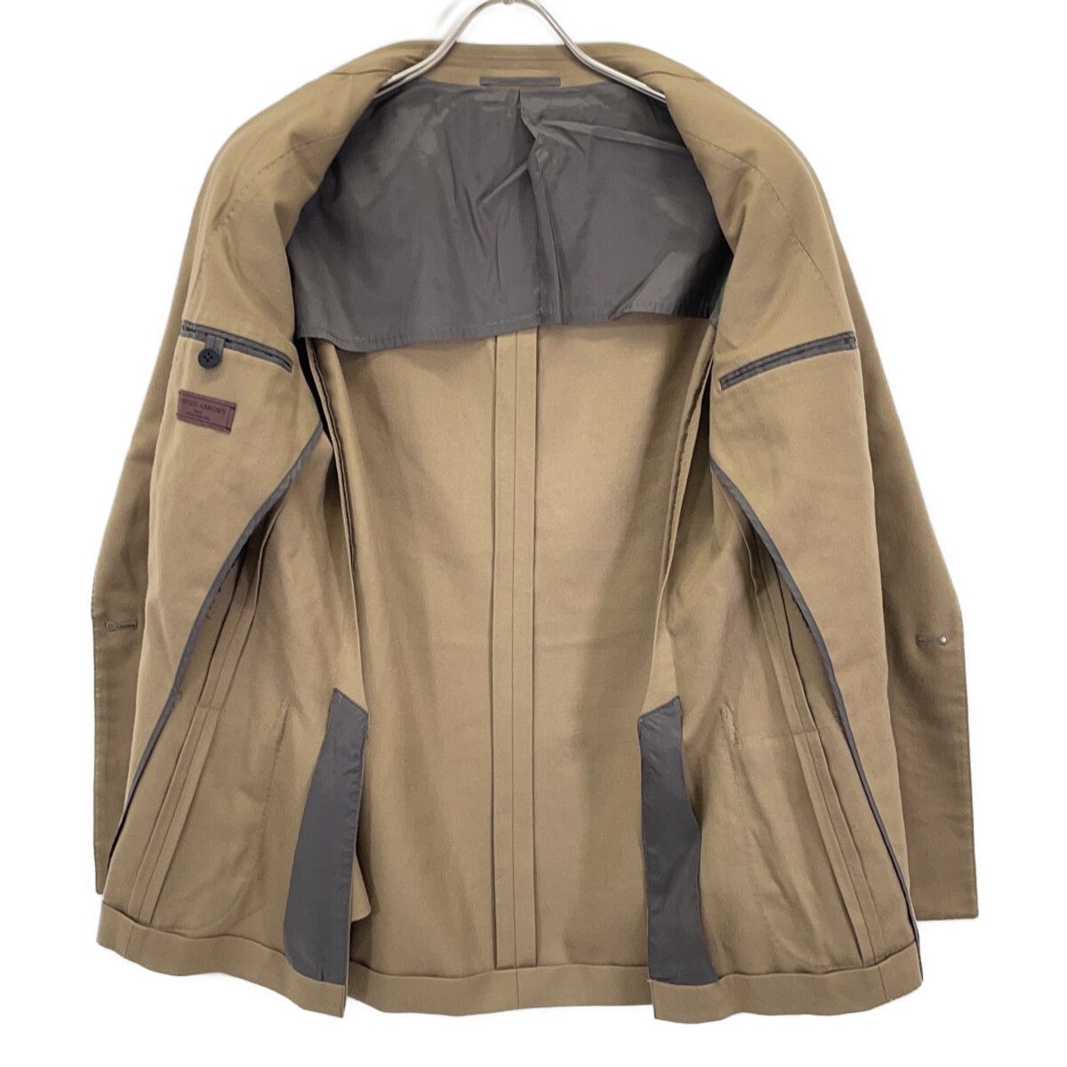 UNITED ARROWS ユナイテッドアローズ ｶｰｷﾍﾞｰｼﾞｭ R-MODEL ｻｷｿﾆｰ 4ﾎﾞﾀﾝ