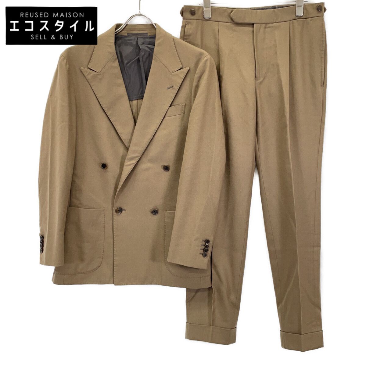 UNITED ARROWS ユナイテッドアローズ ｶｰｷﾍﾞｰｼﾞｭ R-MODEL ｻｷｿﾆｰ 4ﾎﾞﾀﾝ