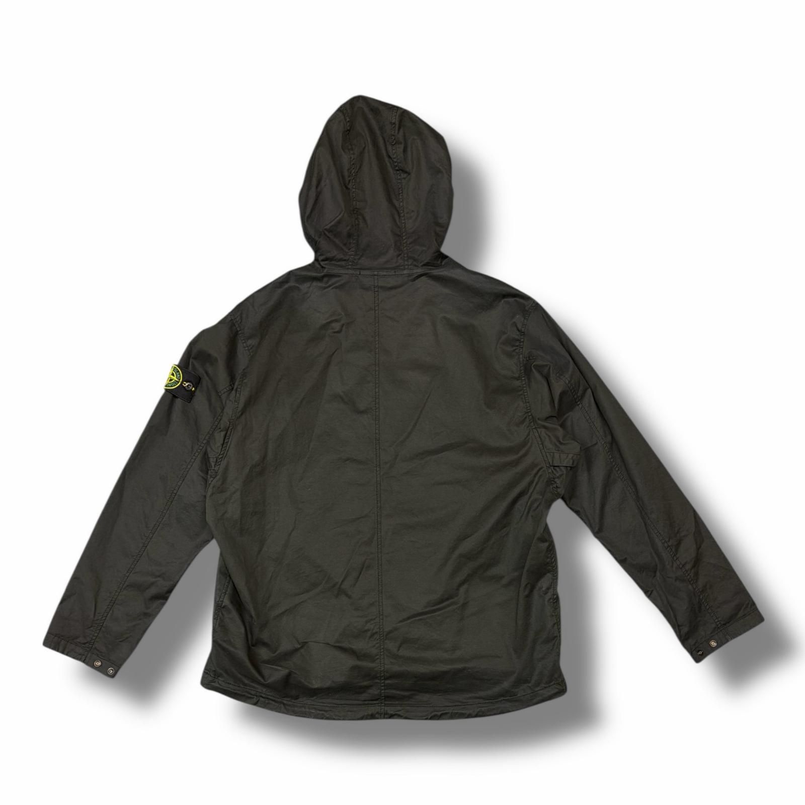 国内正規 STONE ISLAND ガーメントダイアノラックパーカー フーディー 
