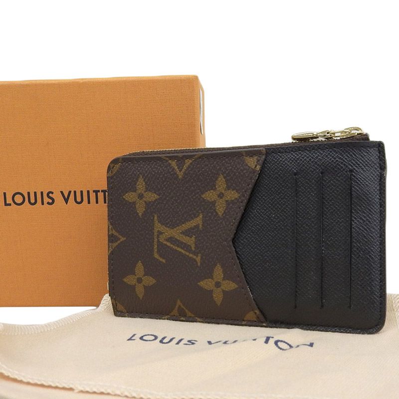 ルイヴィトン LOUIS VUITTON モノグラム ポルトカルト レクトヴェルソ