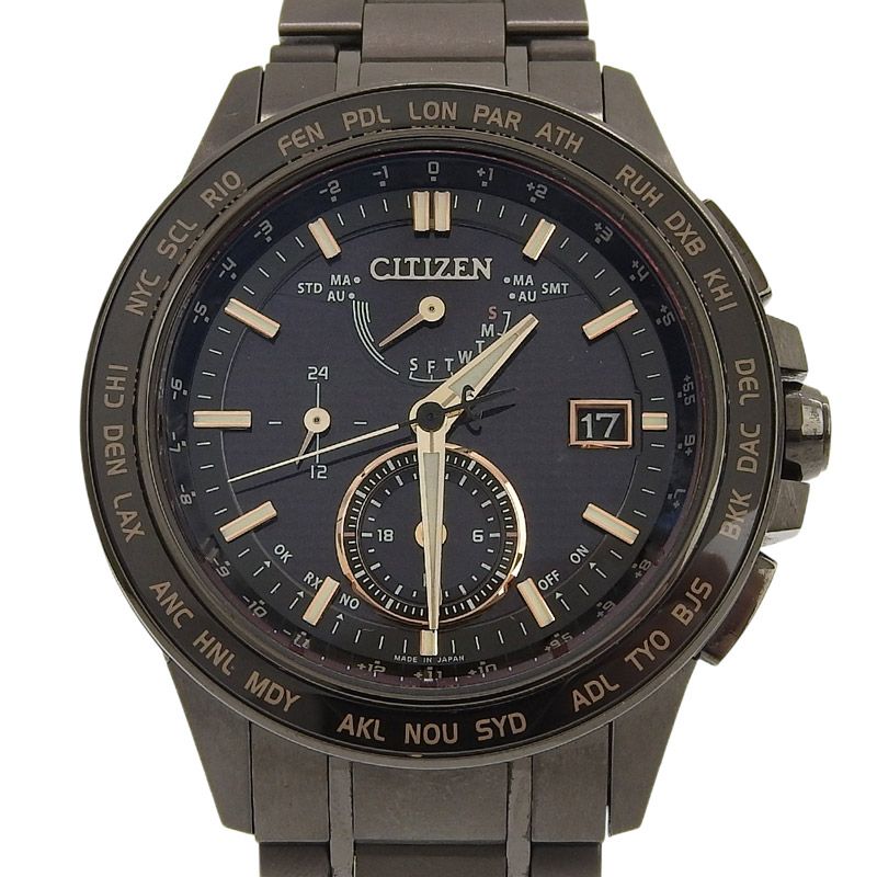 シチズン シチズン CITIZEN 時計 アテッサ メンズ 電波 ソーラー 