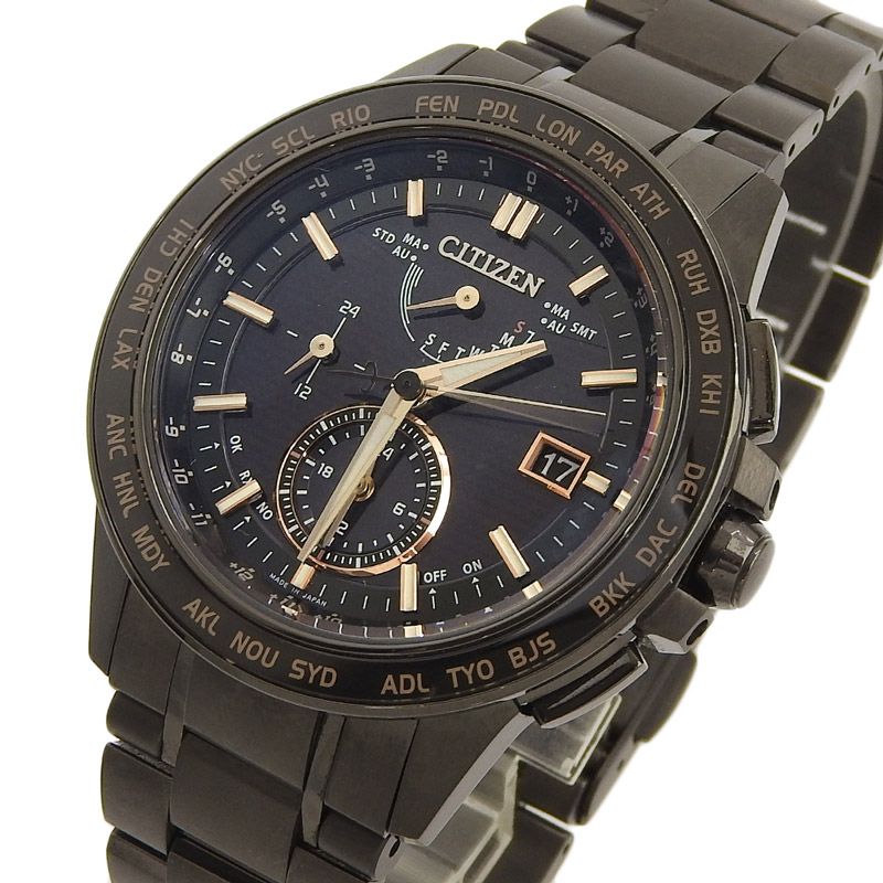 シチズン シチズン CITIZEN 時計 アテッサ メンズ 電波 ソーラー 