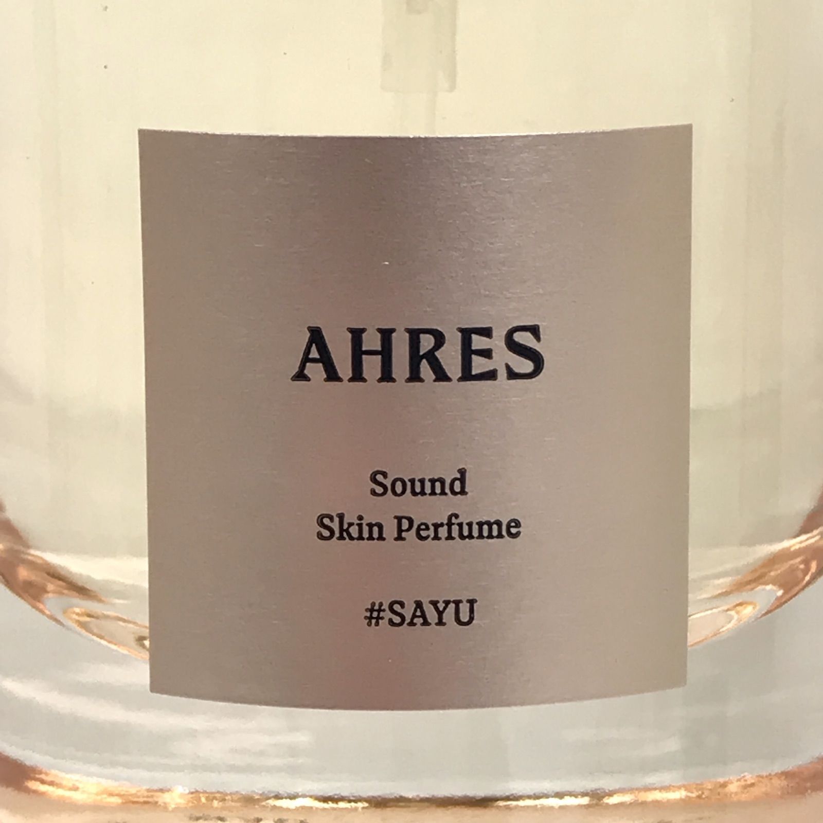 AHRES Sound Skin Perfume SAYUサユ カテゴリー 【公式通販】