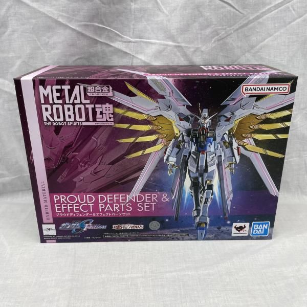 中古】未開）METAL ROBOT魂 ＜SIDE MS＞ プラウドディフェンダー