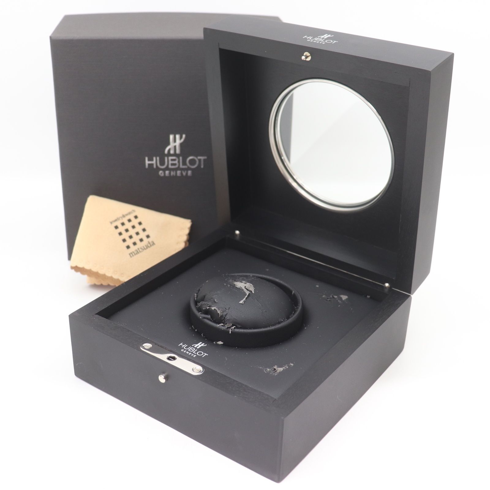 ITFVAWO0Z0MG HUBLOT ウブロ 空箱 ケース 時計用 腕時計用 木製 ロゴ