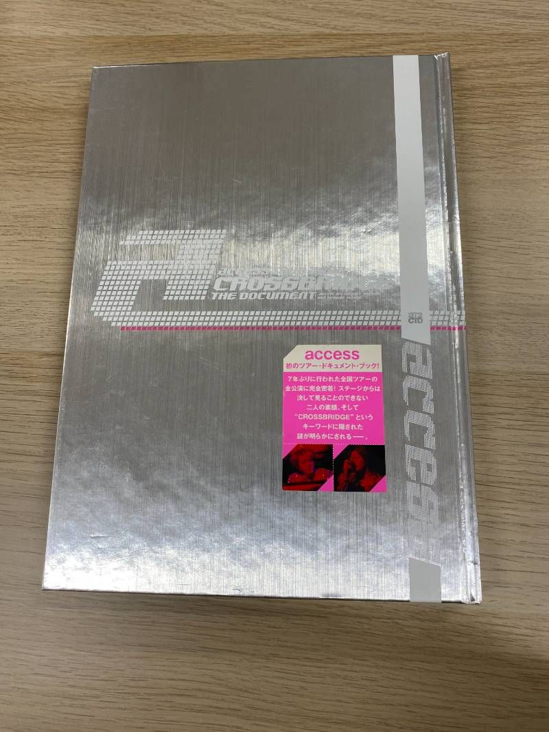 access ライブ写真集 CROSSBRIDGE THE DOCUMENT【美品/希少】 - メルカリ