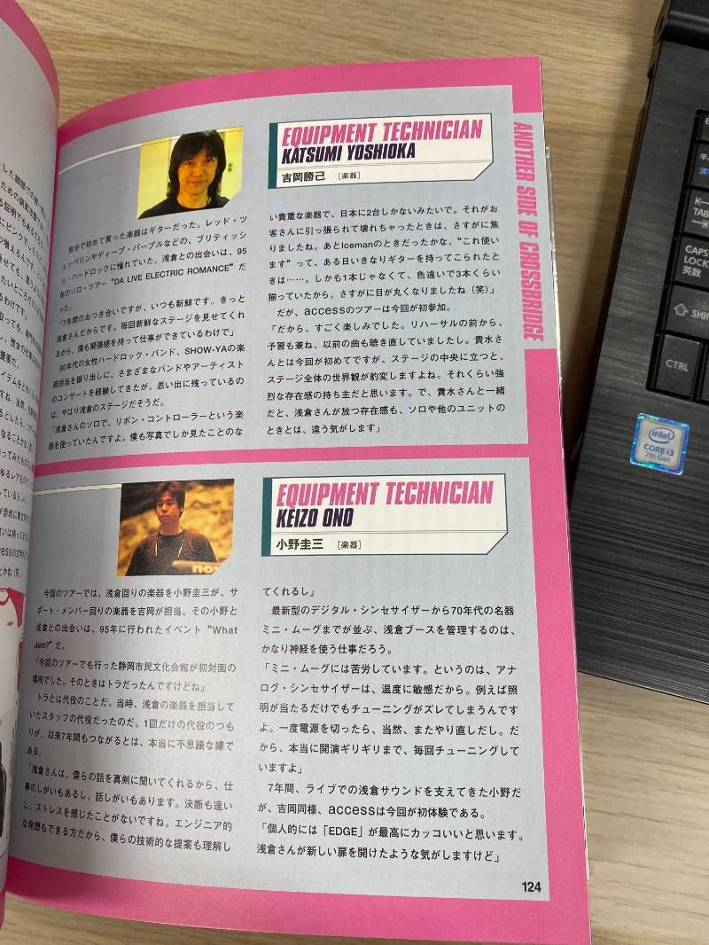 access ライブ写真集 CROSSBRIDGE THE DOCUMENT【美品/希少】 - メルカリ