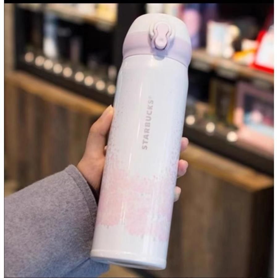 411. スターバックス starbucks 水筒 魔法瓶 ステンレスボトル 桜 水筒