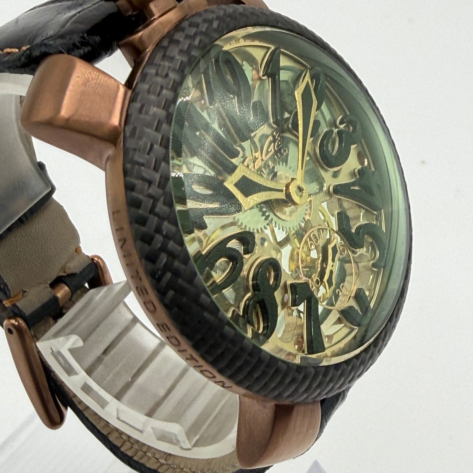 GaGa MILANO ガガ ミラノ マヌアーレ48 スケルトン スモールセコンド