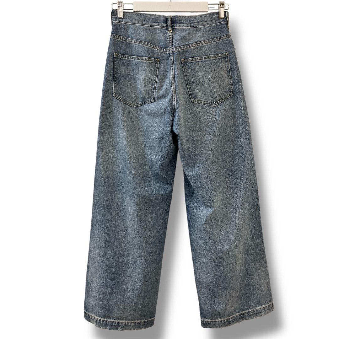 Theory セオリー ワイドデニムパンツ サイズ25 インディゴブルー NO 01
