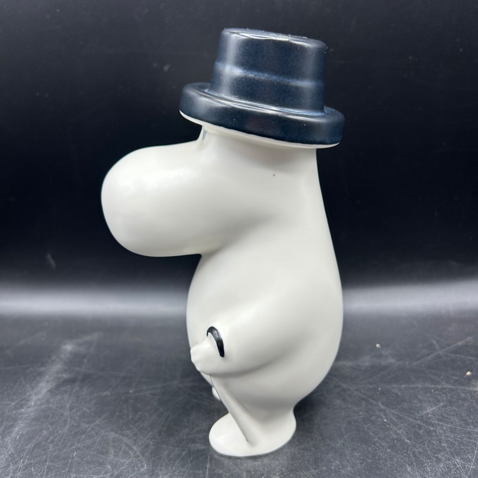 美品 廃盤 アラビア ムーミンパパ フィギュア フィギュリン 陶器 90
