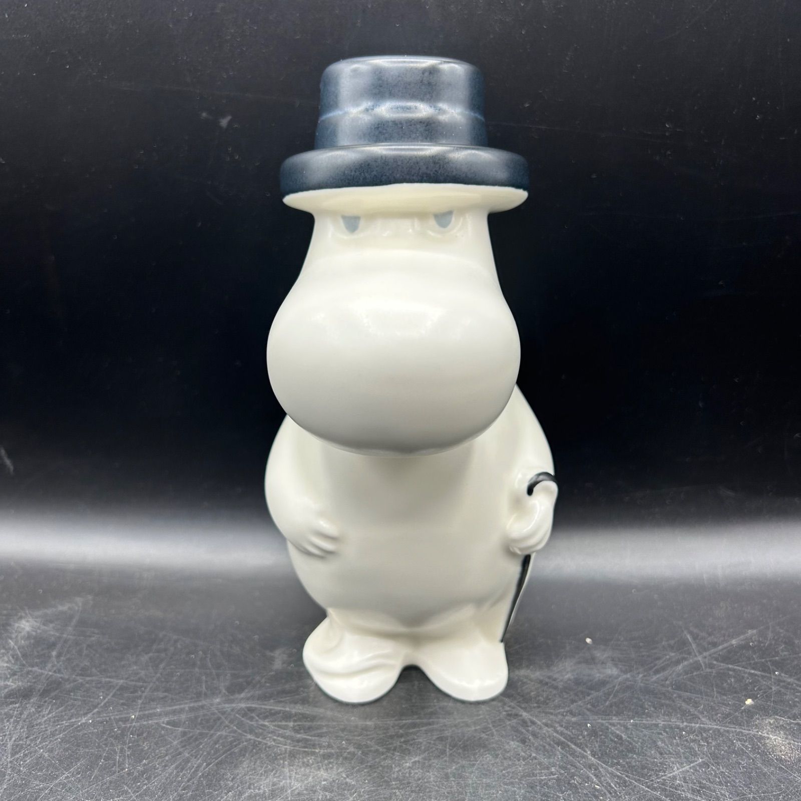 美品 廃盤 アラビア ムーミンパパ フィギュア フィギュリン 陶器 90