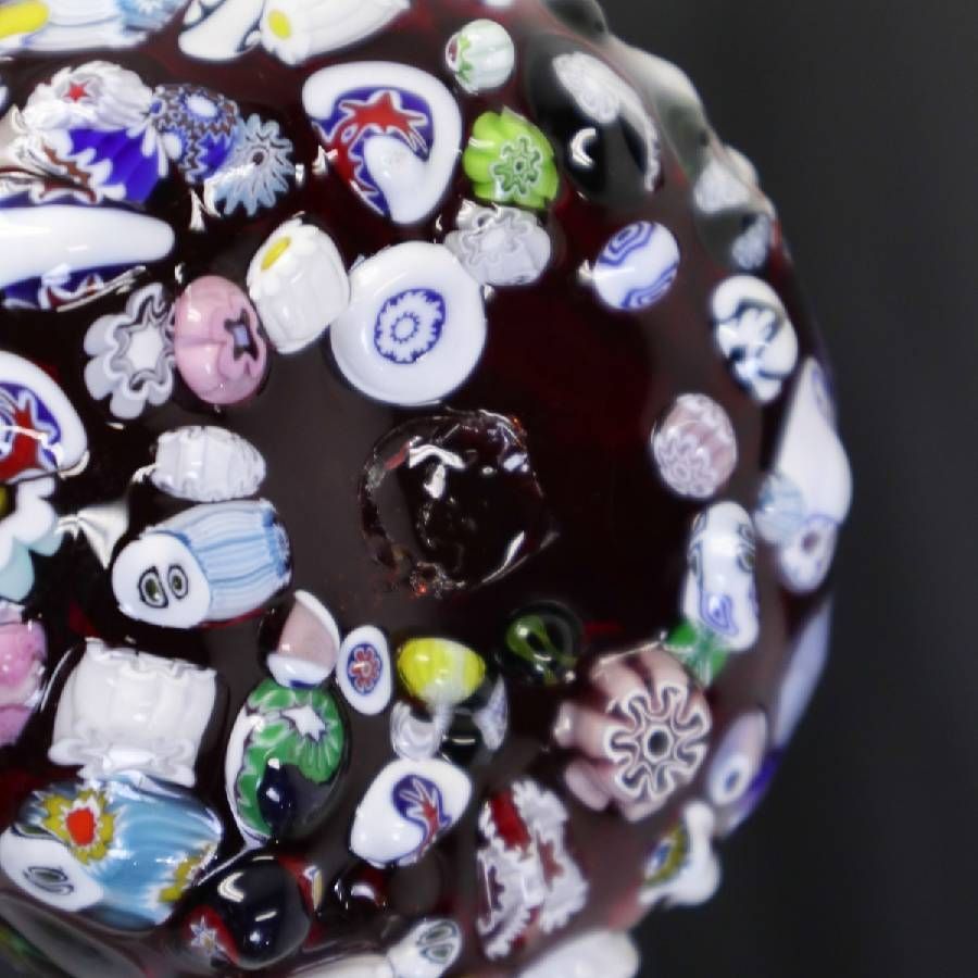 美品！】 ベネチアンガラス ムラーノガラス ミルフィオリ 千の花