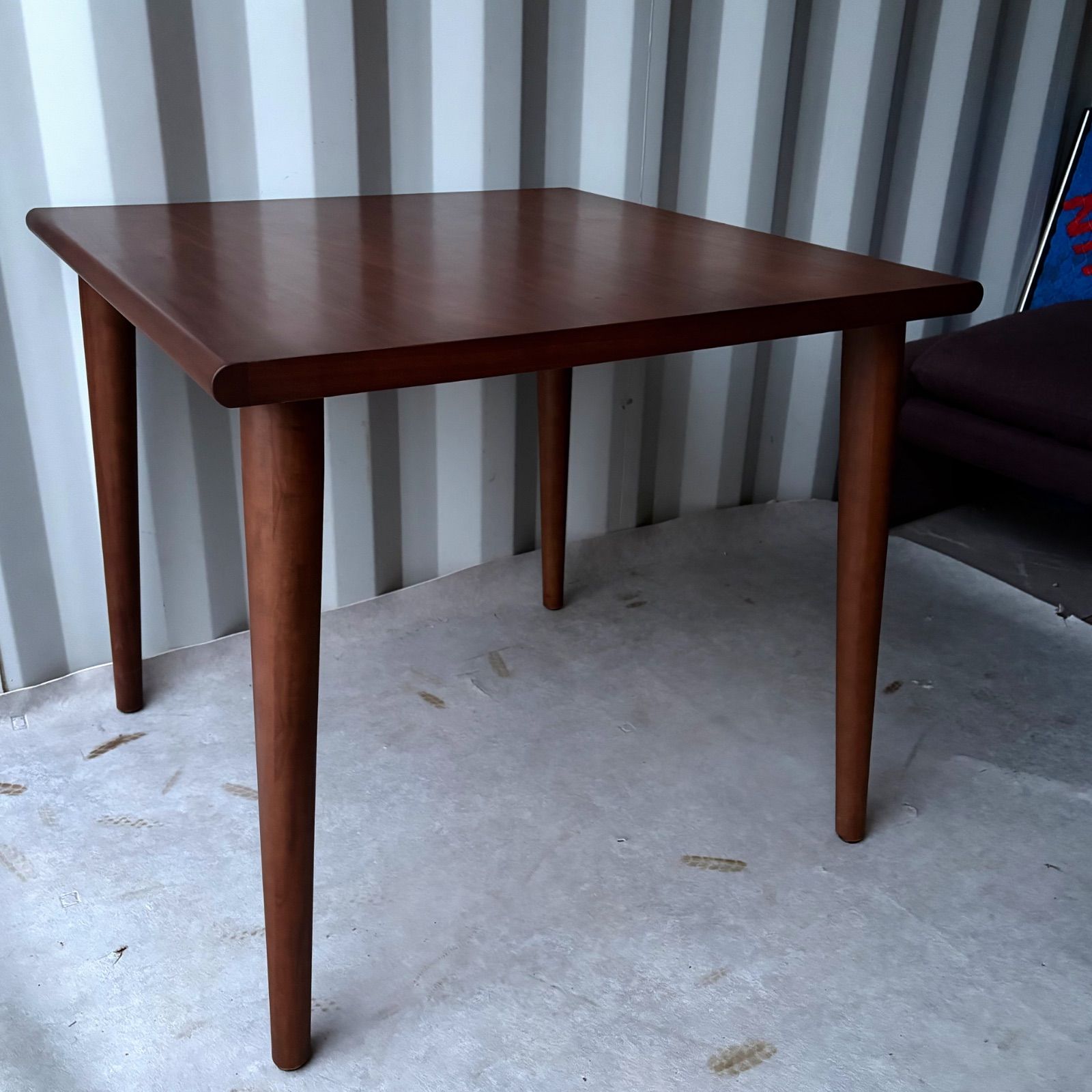 取付無料！大塚家具 ユノ3 北欧風おしゃれインテリア正方形ダイニング