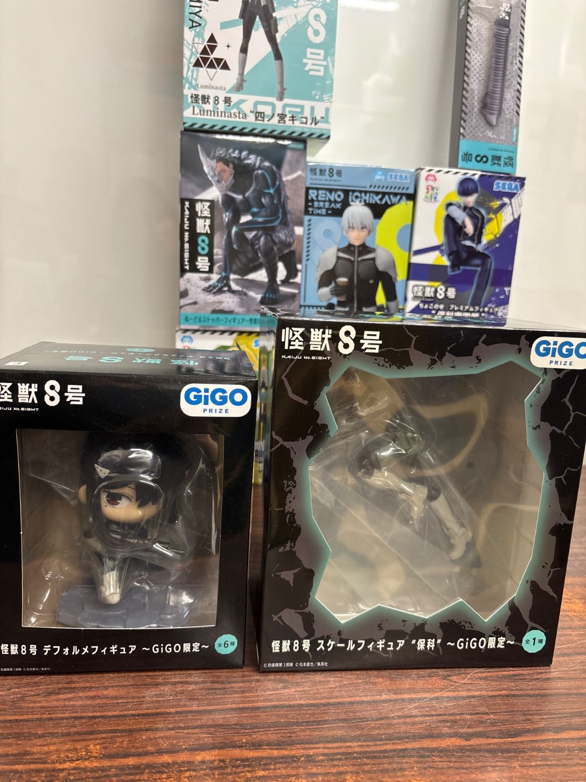 未開封 プライズ バンプレくじ 怪獣8号 フィギュア まとめ 計13点 +