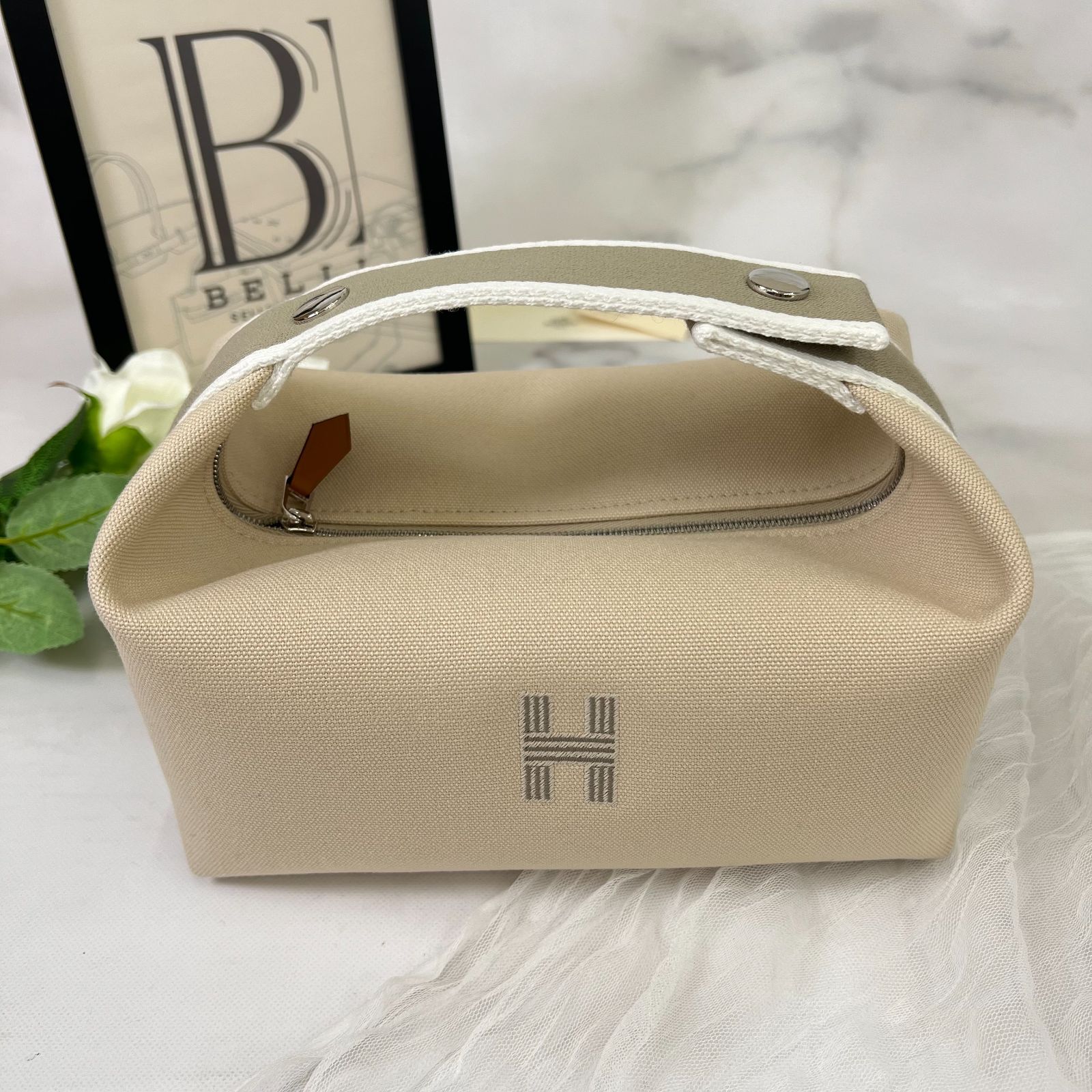 カ*ン様 新品未使用　エルメス HERMES ブリッドアブラック　PM ナチュラ 鑑定済み【 新品未使用 】エルメス 《 ブリッド ア ブラック 》 PM
