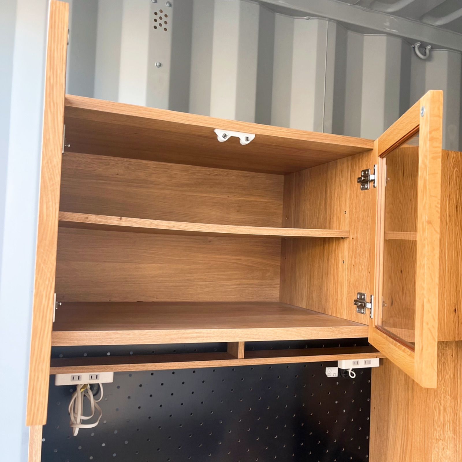 取付無料！東馬 大川家具 OCTA105 北欧風天然木ナチュラルキッチン