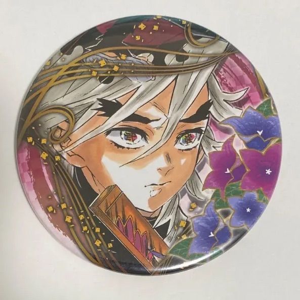鬼滅の刃 原作 コレクション缶バッジ 童磨 - メルカリ