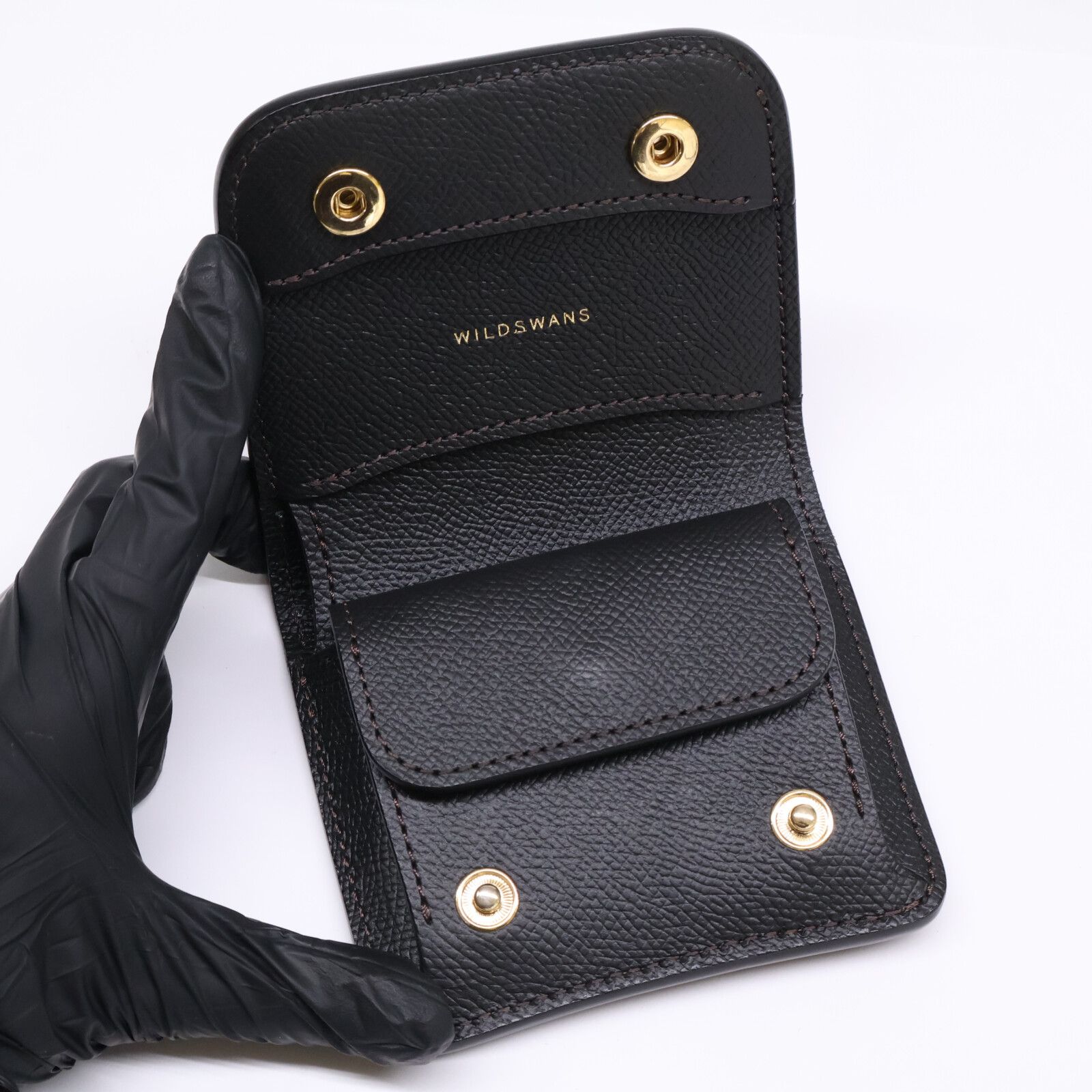 WILDSWANS ワイルドスワンズ 【美品】コードバン 型押しサドルアップ