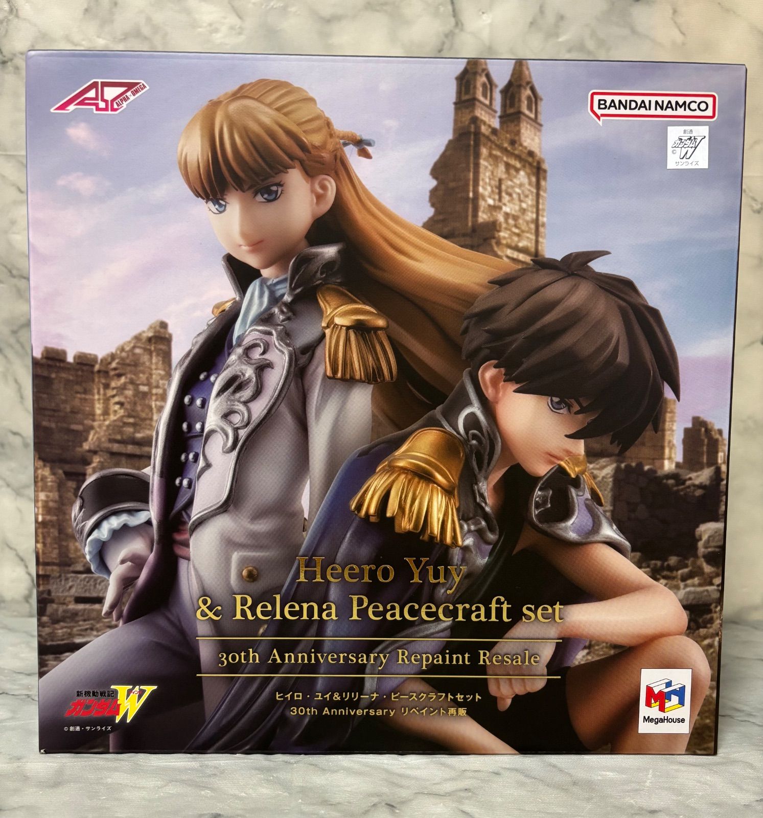 アルファオメガ 新機動戦記ガンダムW ヒイロ・ユイ＆リリーナ・ピース