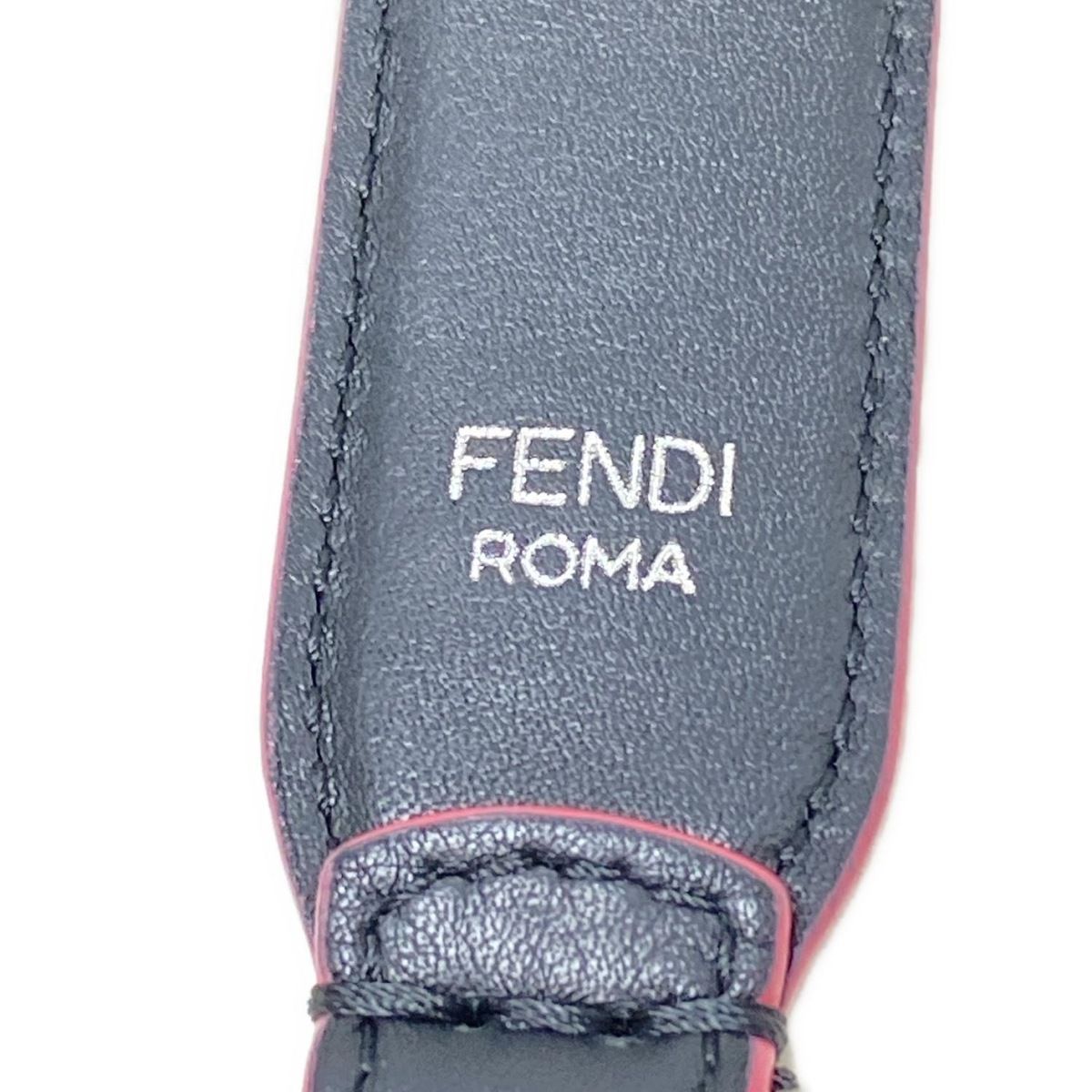 FENDI(フェンディ) ショルダーストラップ ミニストラップユー 黒 