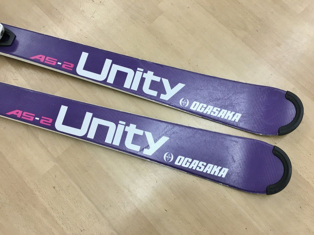 オガサカ OGASAKA ビンディング付きスキー板 ユニティ unity AS-2