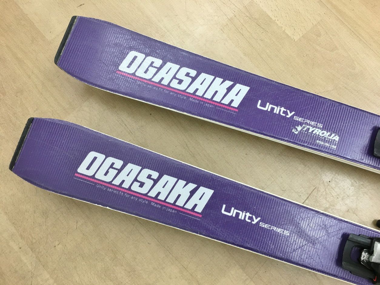 オガサカ OGASAKA ビンディング付きスキー板 ユニティ unity AS-2