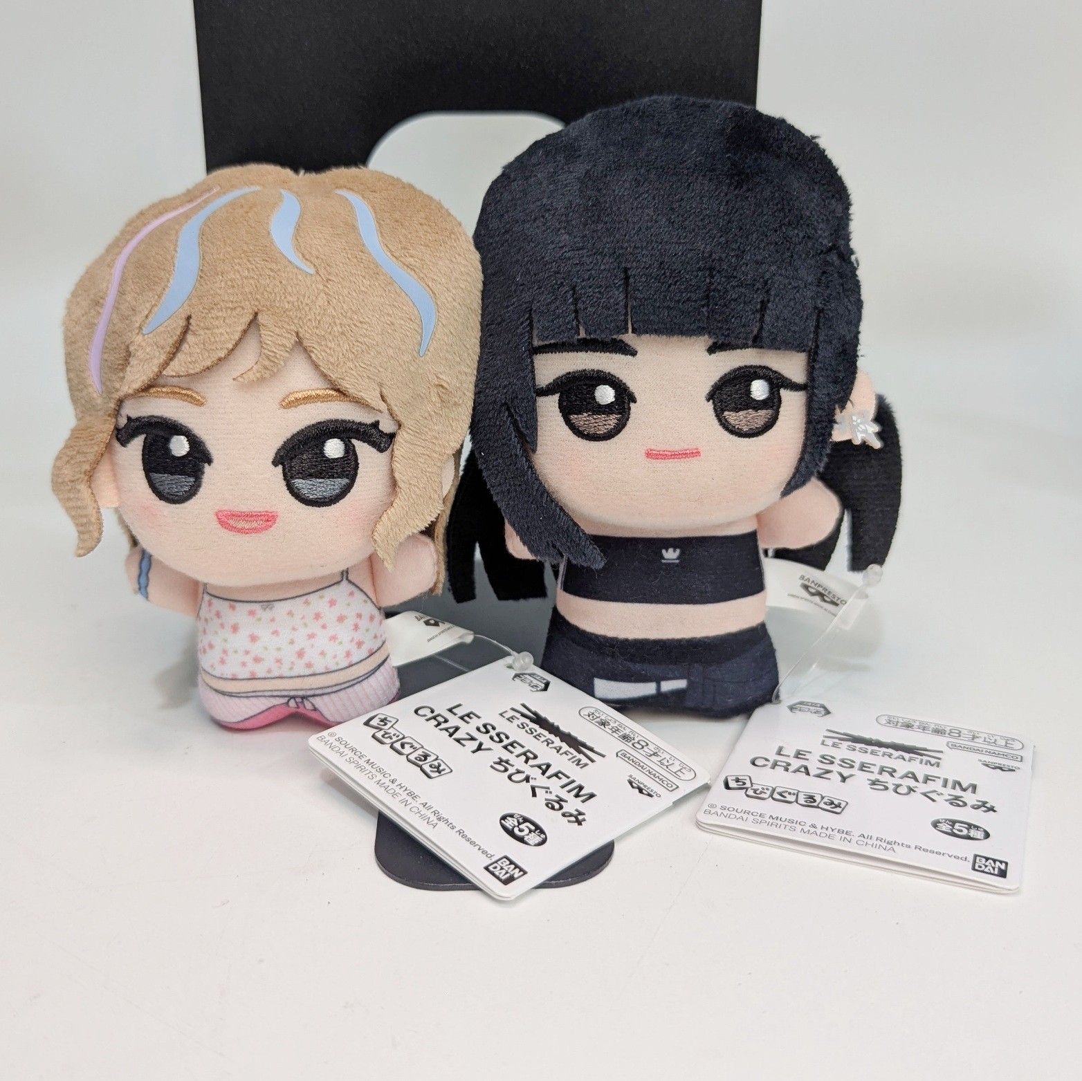 LE SSERAFIM ルセラフィム CRAZY ちびぐるみ ナムコ限定 ぬいぐるみ 