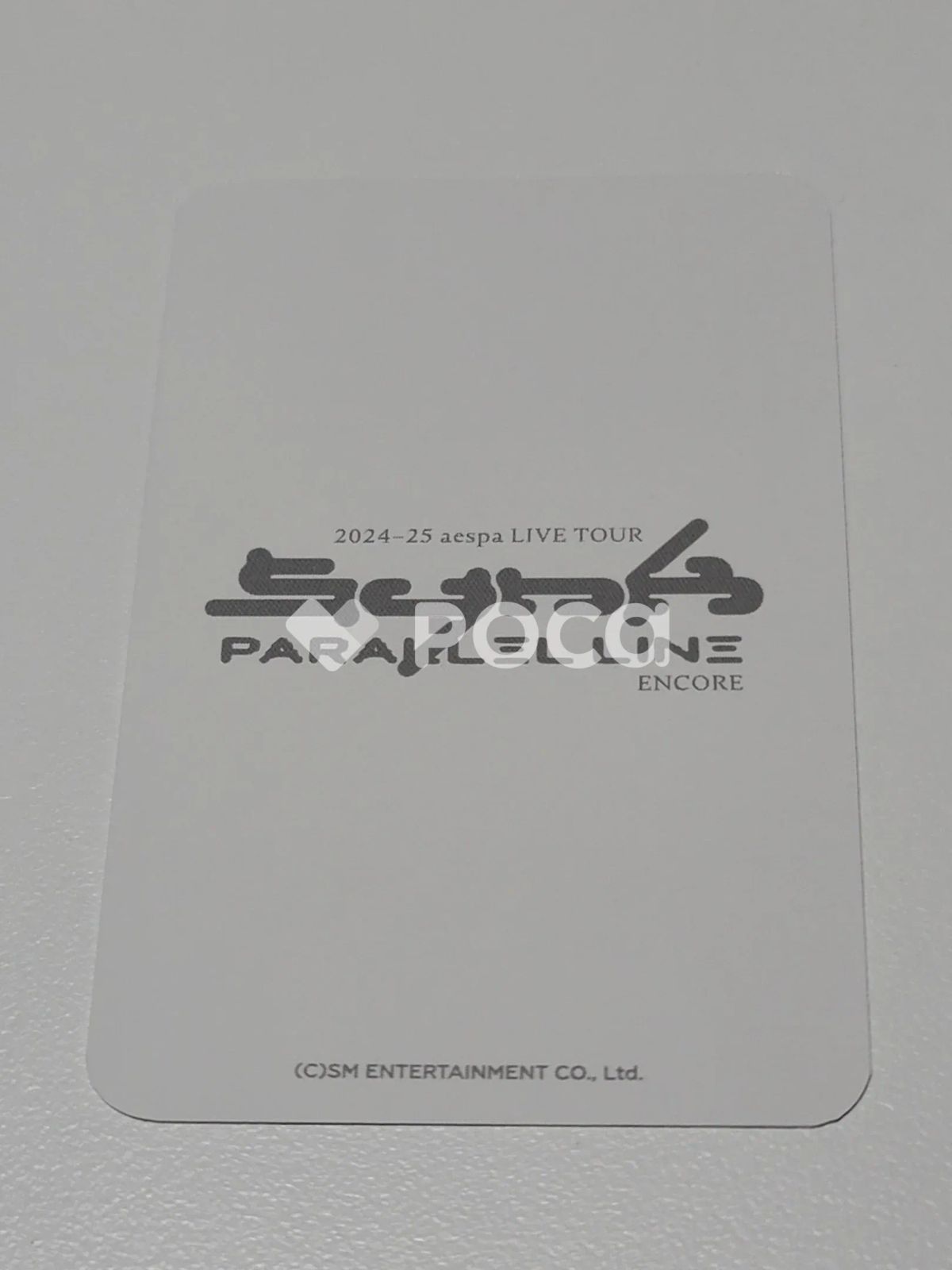 aespa カリナ 2024-25 aespa LIVE TOUR - SYNK : PARALLEL LINE