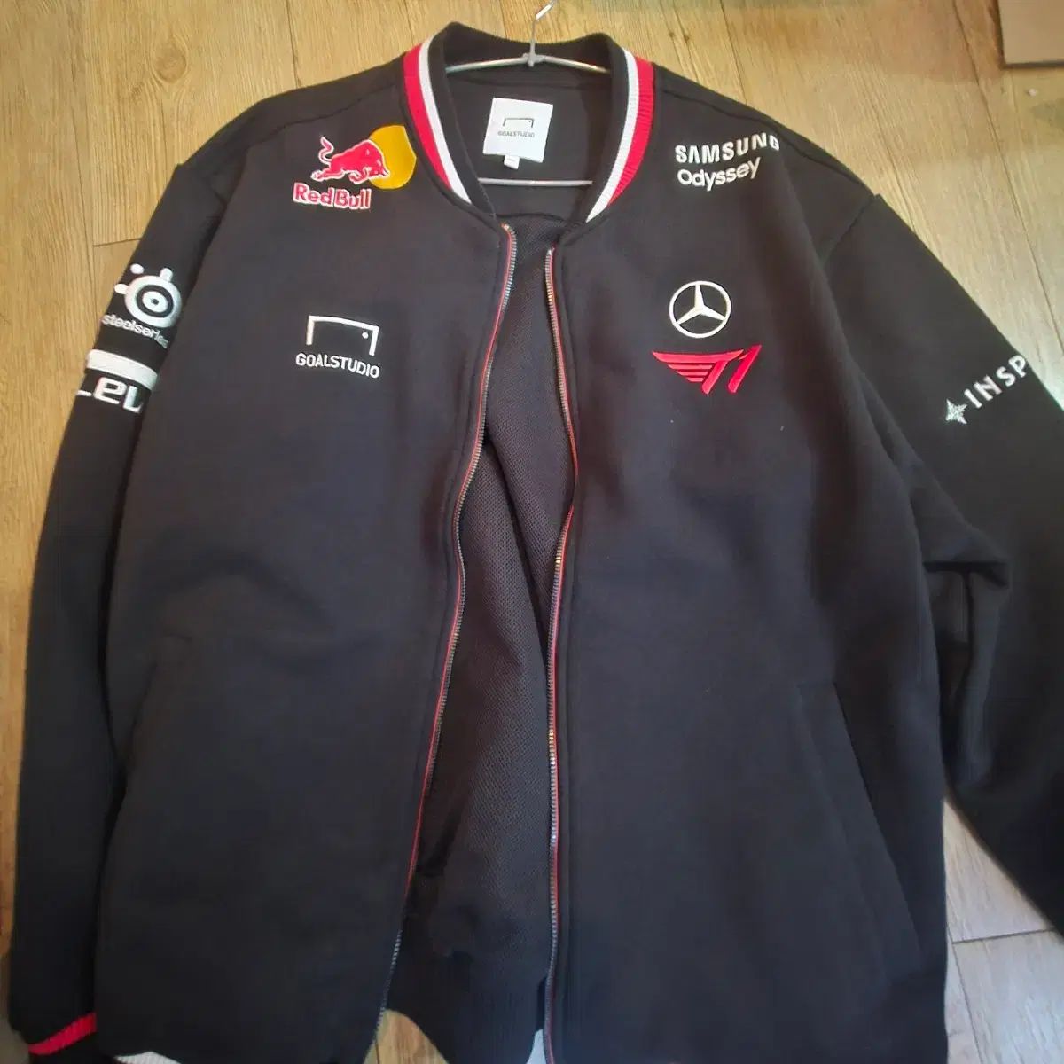 2025 T1 Worlds Uniform Jacket | T1 Worlds 2025 Jacket Black