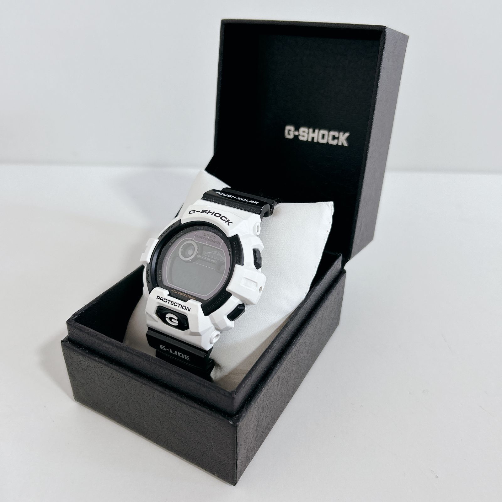 CASIO G-SHOCK GWX-8900B G-LIDE ホワイト 動作未確認 ソーラー 時計 