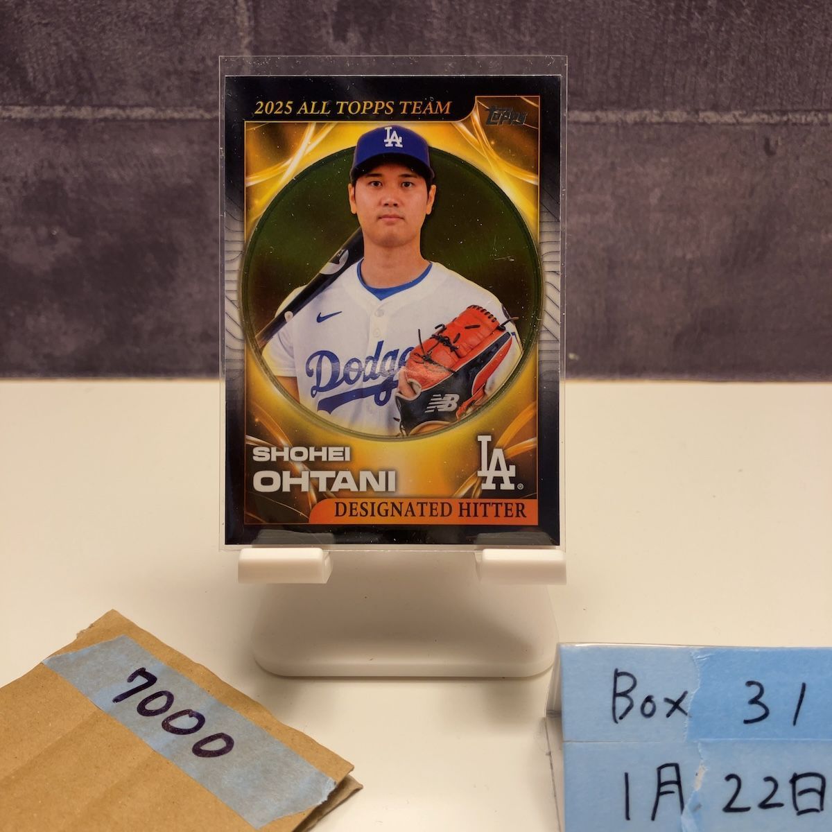 2025 Topps 大谷翔平 Shohei Ohtani ロサンゼルスドジャース 
