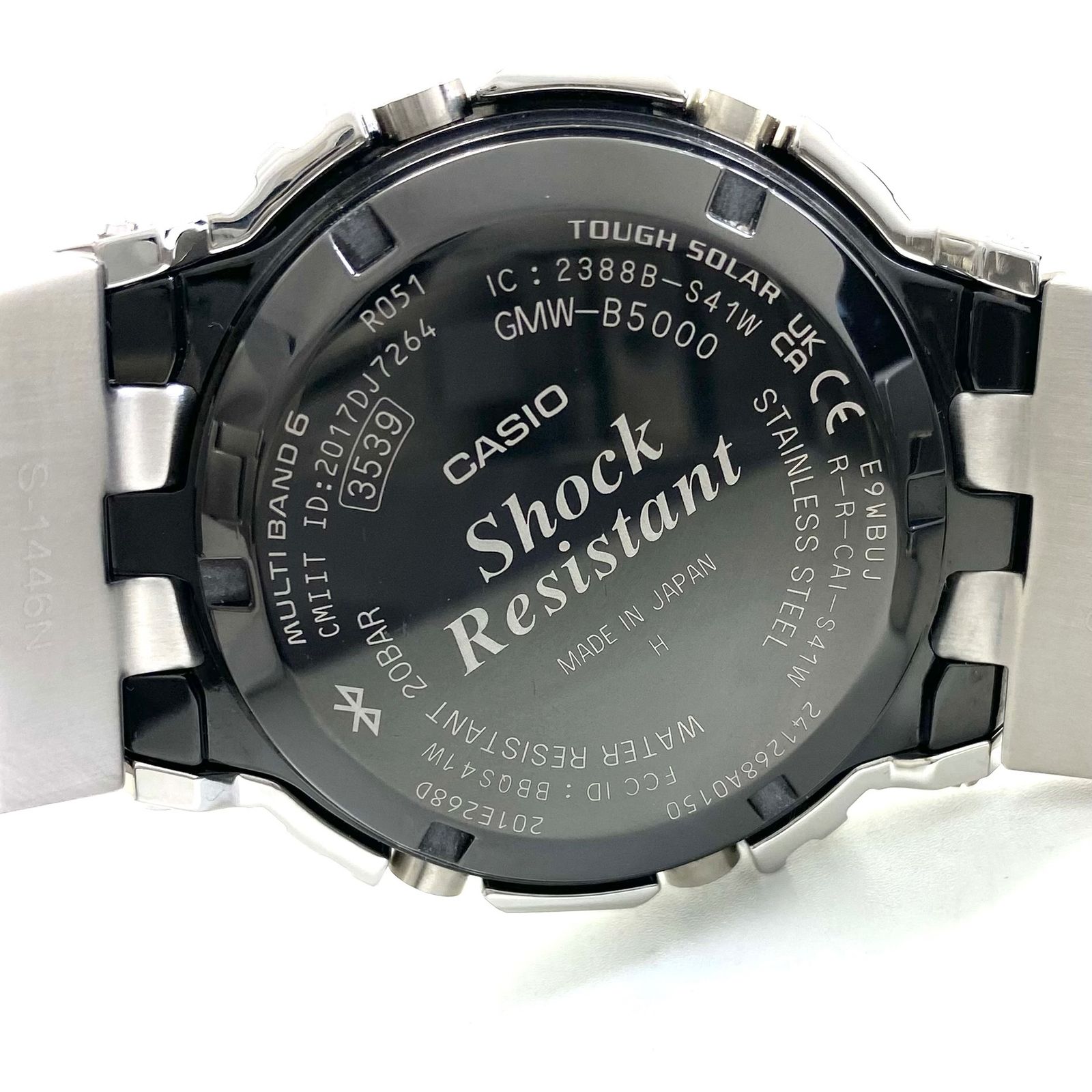 美品】腕時計 メンズ カシオ G-SHOCK ジーショック GMW-B5000D-2JF 