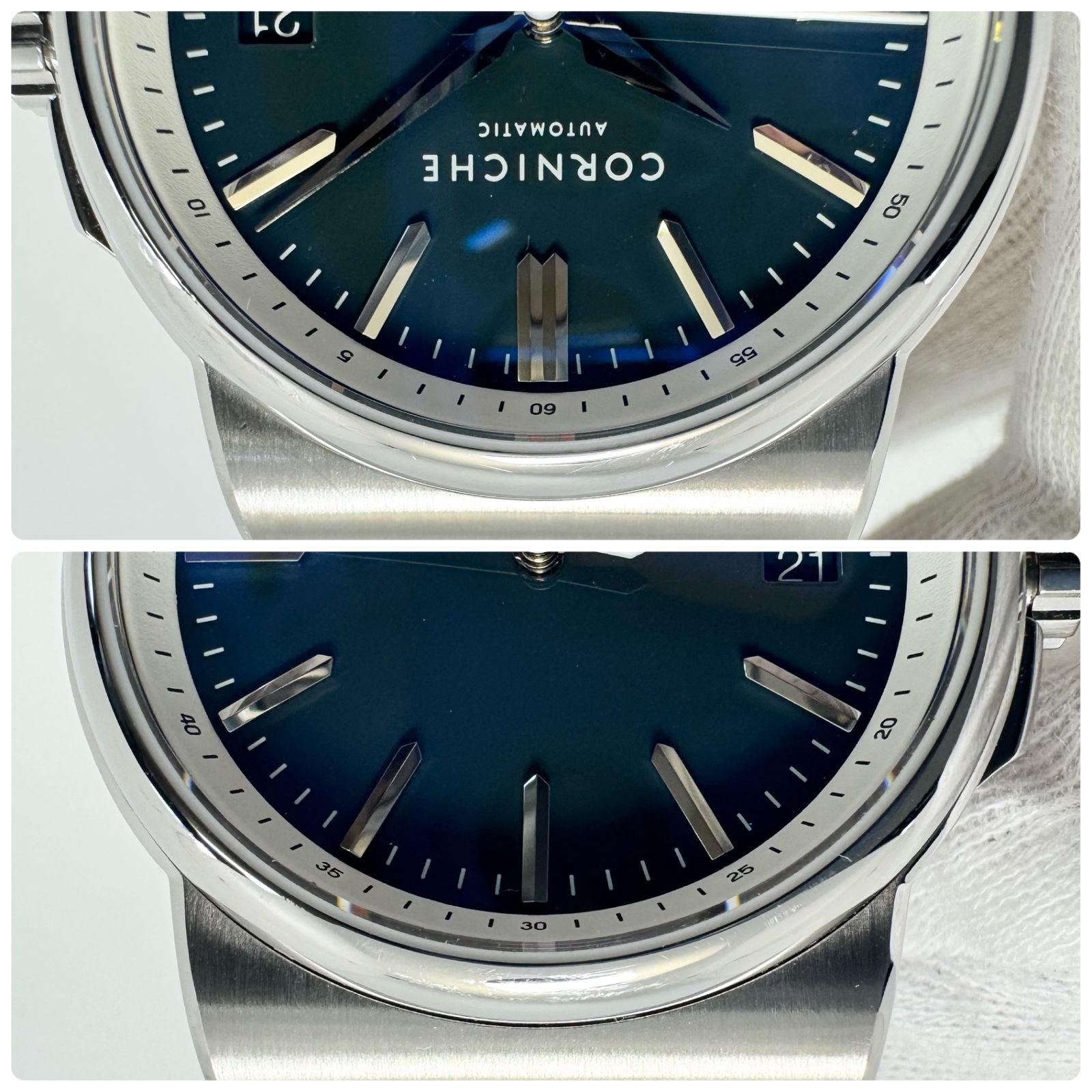 動作良好】腕時計 メンズ コーニッシュ CORNICHE ラ・グランデ